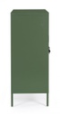 Credenza verde 40x80x101,5h in acciaio
