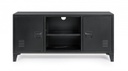 Porta TV mobile 40x120,5x58,5h in acciaio