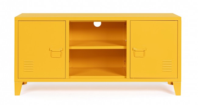 Mobile porta TV giallo 40x120,5x58,5h