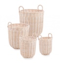 Set di cestini 30x34h, 38x40h, 45x46h, 53x52h