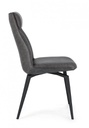 2x Sedia pu antracite 48x64x92x49