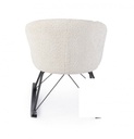 Poltrona dondolo 86x62x72 in bouclé