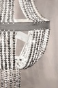 Lampadario corona 3 luci D.35x61h in metallo