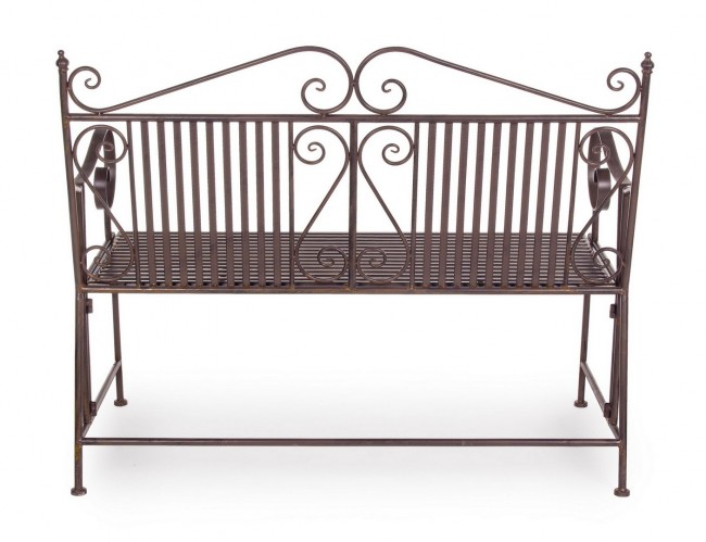 Panca 115x60x92h in acciaio