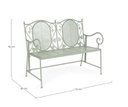 Panca 115x60x92h in acciaio