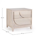 Comodino 47x40x46 in legno