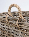 Cesto in fibre naturali 28x28x36h, 38x38x43h, 48x48x50h, 59x59x57h
