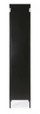 Armadio nero 46x38x185 h in acciaio