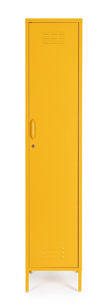 Armadio giallo 46x38x185 h in acciaio
