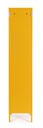 Armadio giallo 46x38x185 h in acciaio
