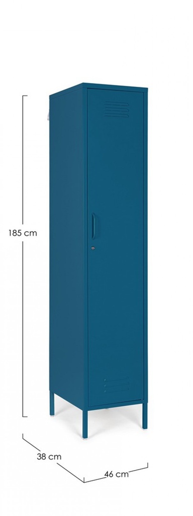 Armadio in acciaio 46x38x185 h