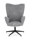 Poltrona grigia 69x72x106h 50h1 in tessuto