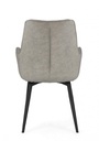 2x Poltrona tortora ecopelle 56x65x92 cm