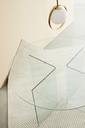 Tappeto beige 160x230 in tessuto