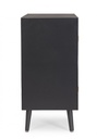 Credenza Josine Nero 80x40x80 in legno