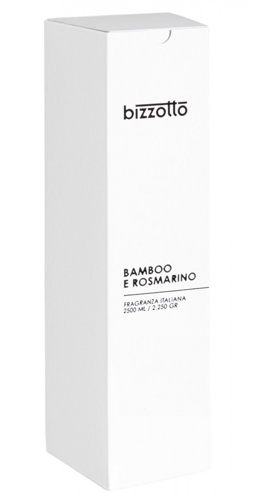 Diffusore fragranza bamboo e rosmarino 14x14x22,87
