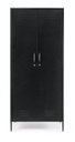 Armadio 50x80x185h nero in acciaio