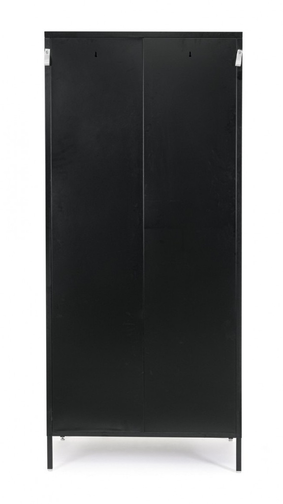 Armadio 50x80x185h nero in acciaio