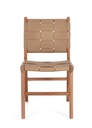 2x Sedia in pelle 46x59x85h 45h1
