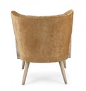 Poltrona virna mustard 64x71x79 cm