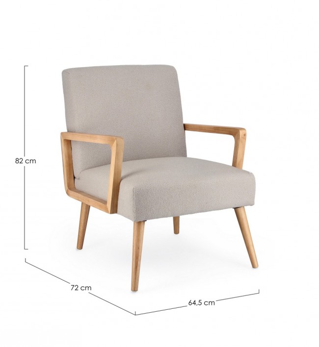 Poltrona Veriana Cloud 64.5x72x82