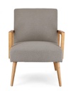 Poltrona Veriana 64.5x72x82 cm in tessuto