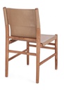 2x Sedia in pelle 48x58x85x47h