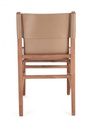 2x Sedia in pelle 48x58x85x47h