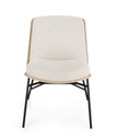 Poltrona avorio 59x71x80 h 46 h1
