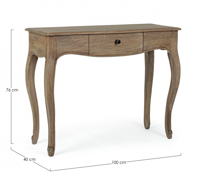 Consolle in legno 100x40x76