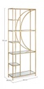 Libreria in vetro 66x25.5x176 cm