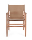 Sedia in pelle 57x58x85h
