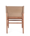 Sedia in pelle 57x58x85h