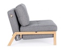 Divano letto 1p grigio 95x96x79 cm