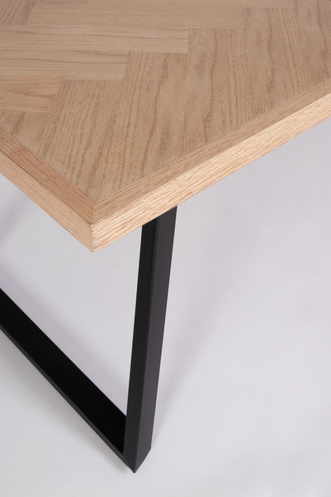 Tavolo nero 180x90 in legno