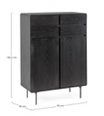 Mobile alto in legno 90x40x130.5