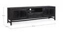 Mobile porta TV 180x40x55 in legno