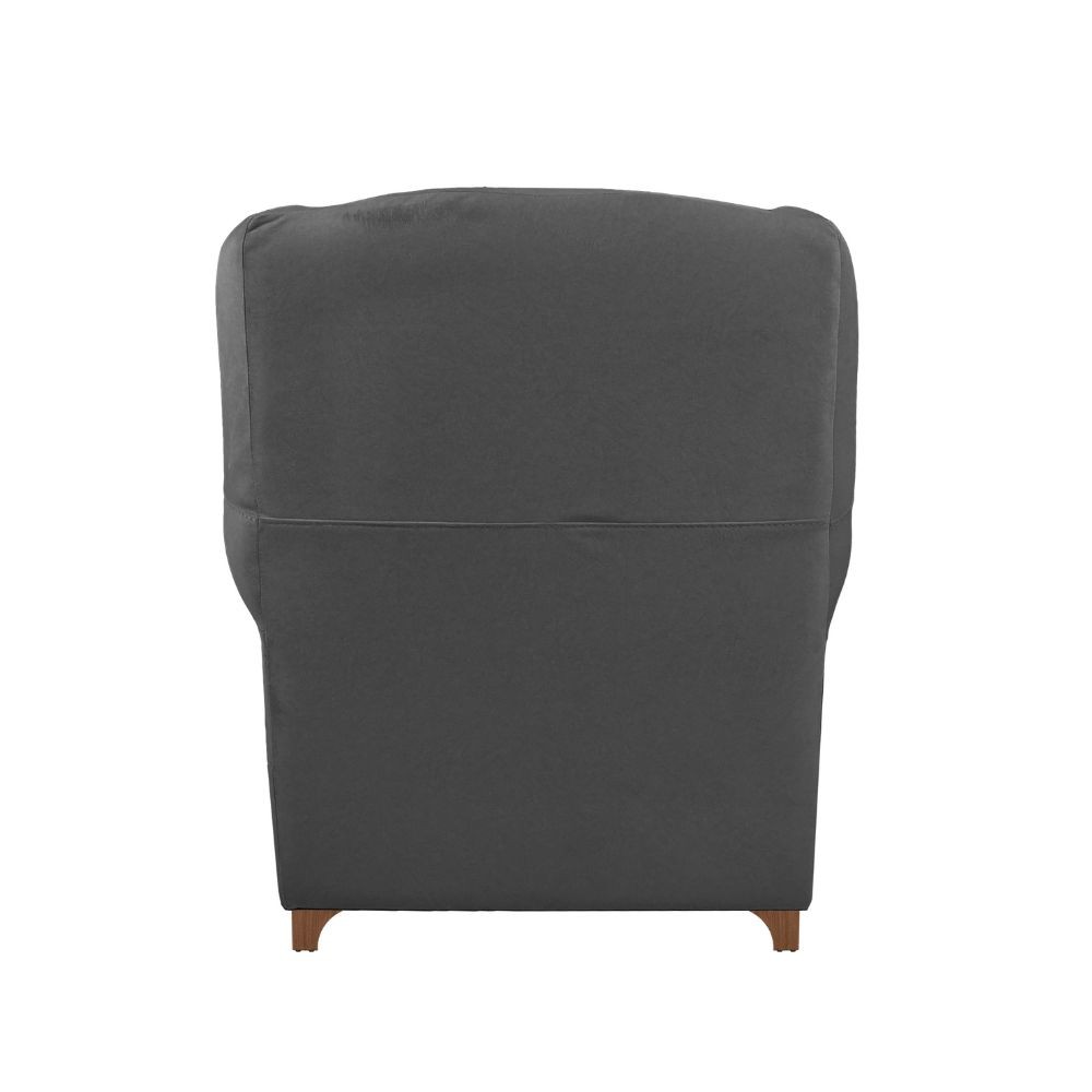 Poltrona grigia 87x85x103 cm