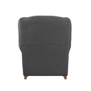 Poltrona grigia 87x85x103 cm