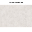 Cucina 360 x 60 cm rovere tortora con elettrodomestici