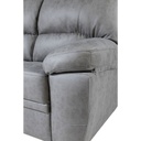 Divano 3 posti grigio 200x82x99H cm