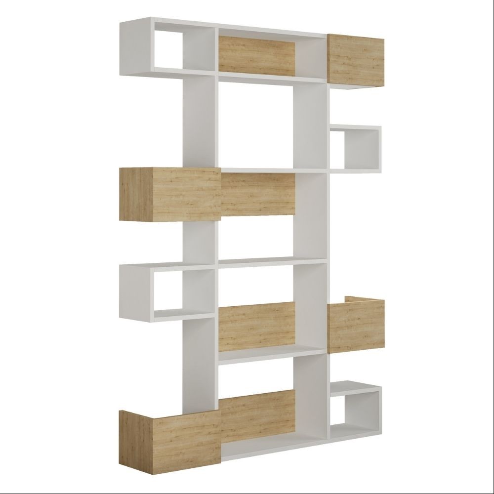 Libreria bianco rovere 120x171 cm