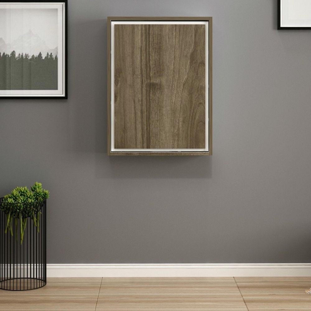 Scrivania pieghevole noce e bianco 93x58x157