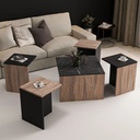 Set tavolini 60x60x42 cm