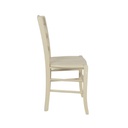 Sedia decoro crema corda 43x45x88 cm
