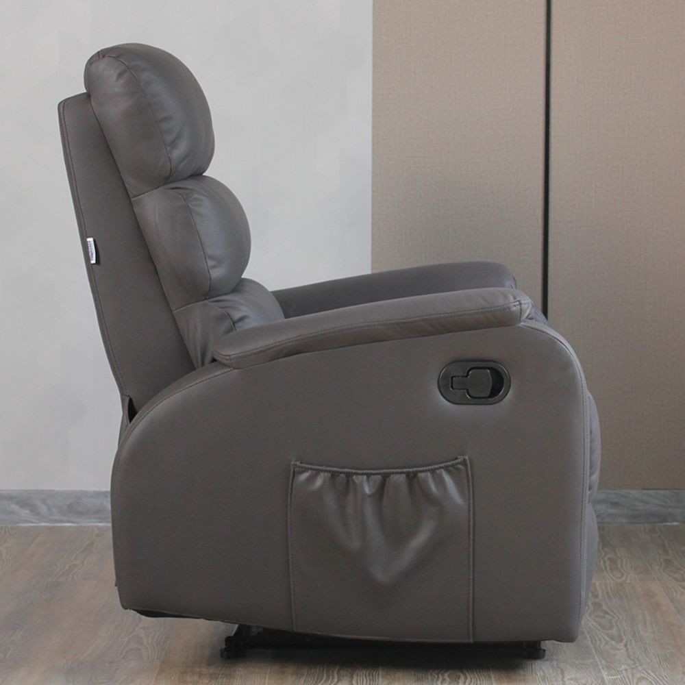 Poltrona relax grigio 72x87x100 cm