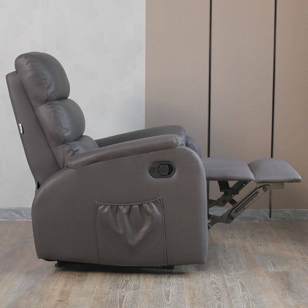 Poltrona relax grigio 72x87x100 cm