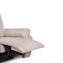 Poltrona recliner 110x93x105 cm grigia