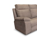 Divano 2 posti 235x93x105 cm tortora