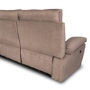 Divano 2 posti 235x93x105 cm tortora